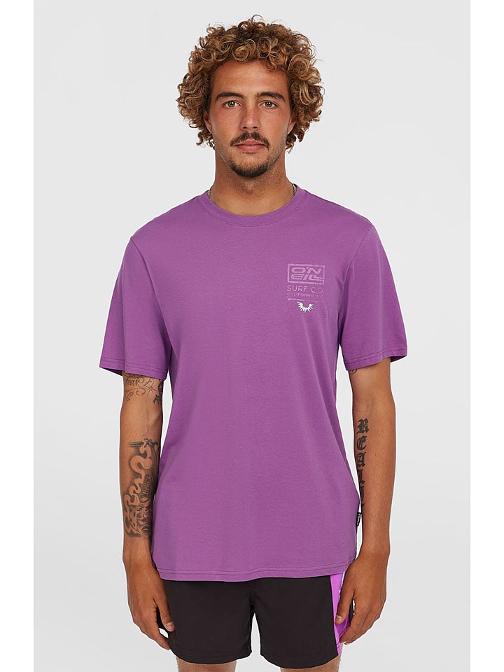 O'Neill Koszulka "Retro" w kolorze fioletowym rozmiar: XS