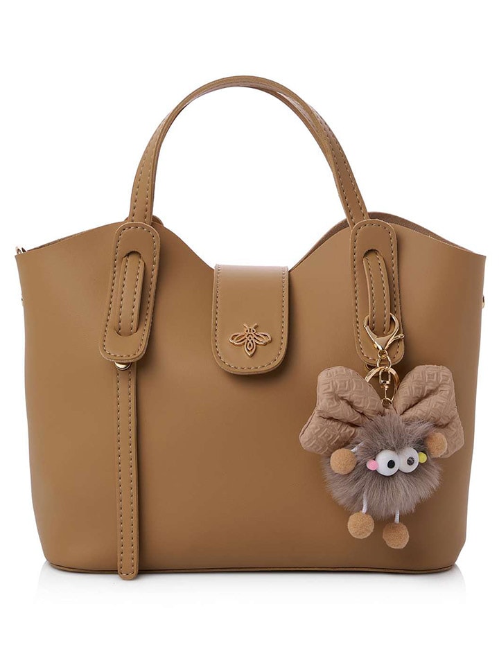 Lucky Bees Torebka "Celeste" w kolorze karmelowym - 25 x 21 x 11 cm rozmiar: onesize