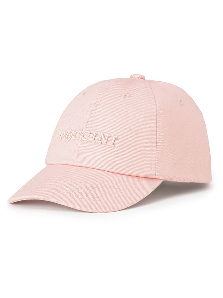 Puccini Czapka w kolorze jasnoróżowym rozmiar: onesize