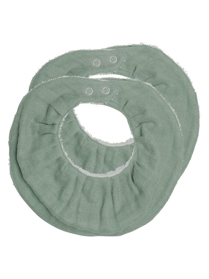 FABELAB Chusty (2 szt.) w kolorze zielonym rozmiar: onesize