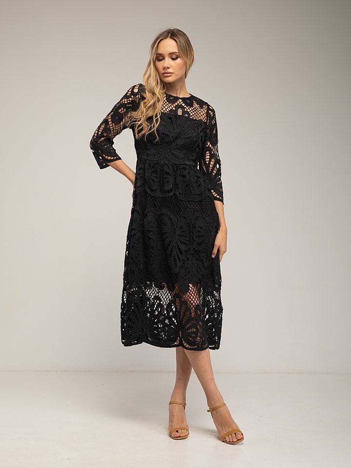 Tantra Sukienka w kolorze czarnym rozmiar: L