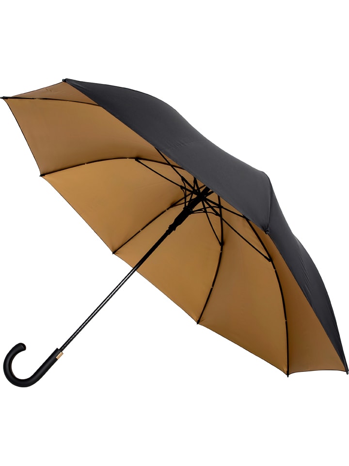 Impliva Parasol w kolorze złoto-czarnym - Ø 120 cm rozmiar: onesize