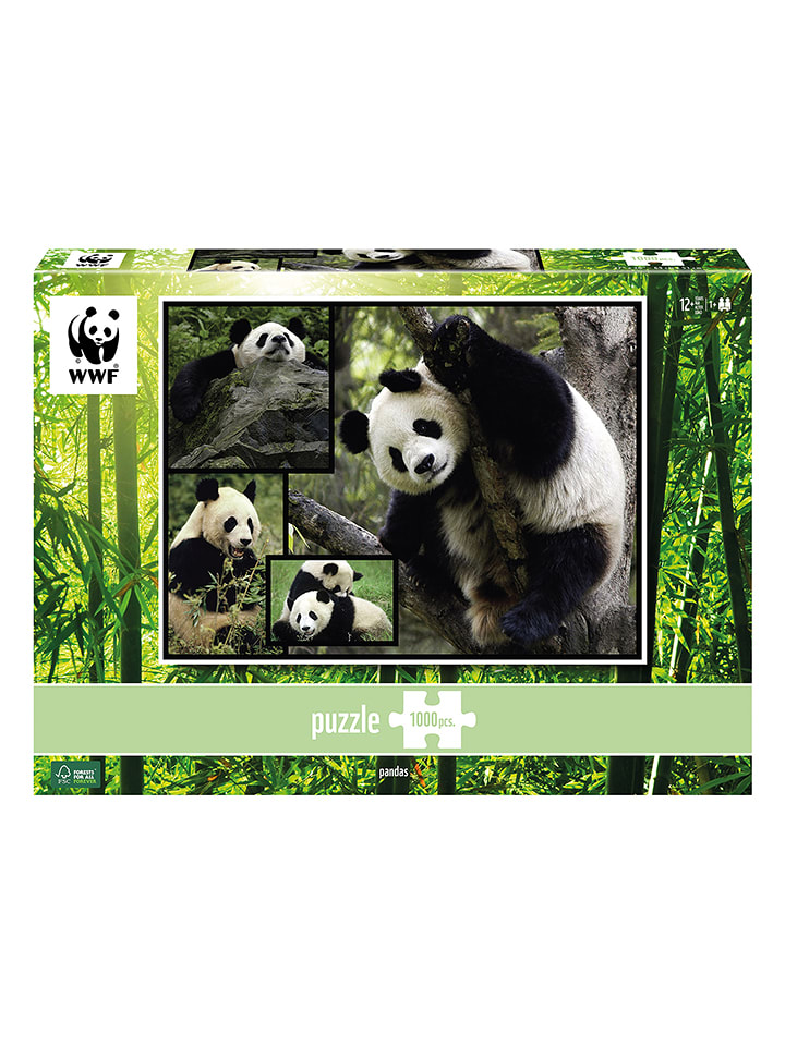 ambassador 1000-częściowe puzzle "Pandas" - 12+ rozmiar: onesize