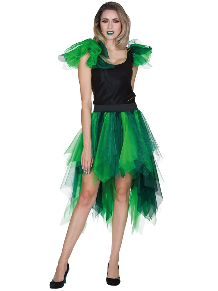 Rubie`s 2-częściowy kostium w kolorze czarno-zielonym rozmiar: 38