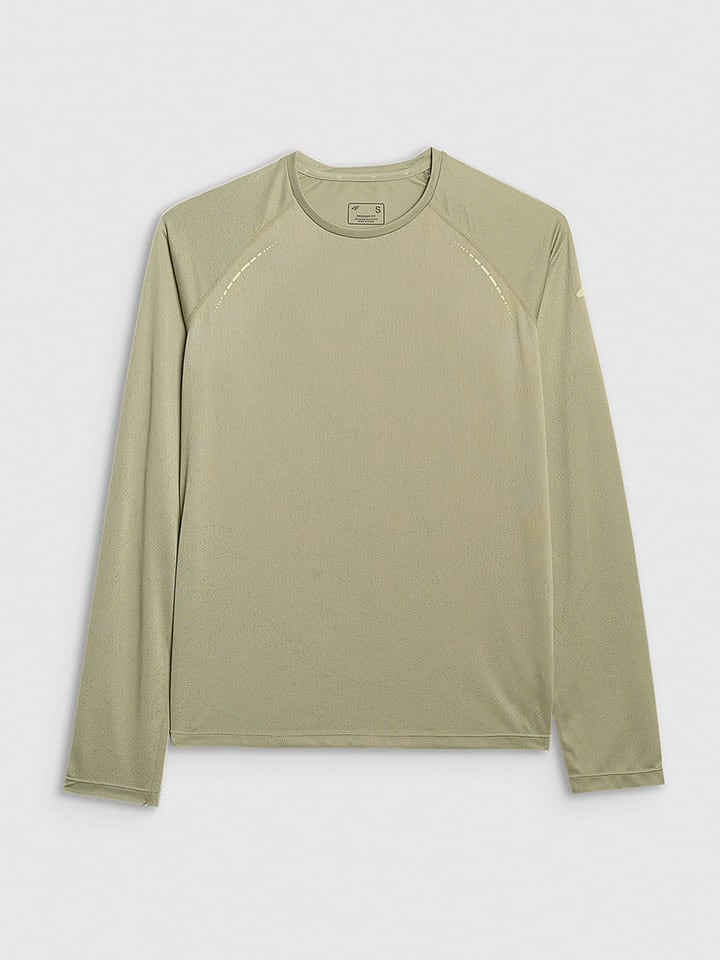 4F Koszulka sportowa w kolorze zielonym rozmiar: XS