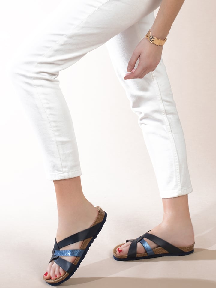 Sunbay Klapki "Albury" w kolorze czarno-niebieskim rozmiar: 37