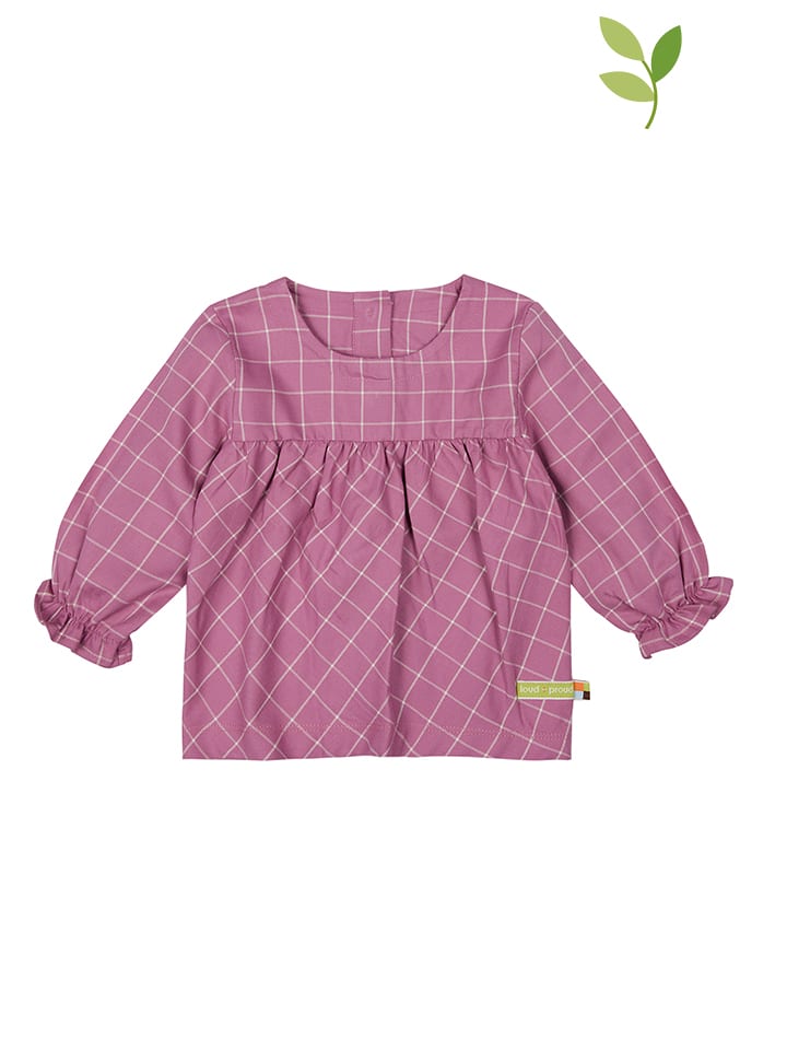 loud + proud Bluzka w kolorze fioletowym rozmiar: 74/80