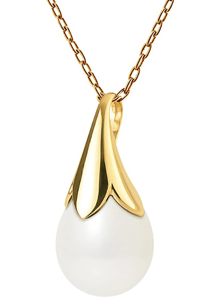 Pearline Złota zawieszka z perłą rozmiar: onesize