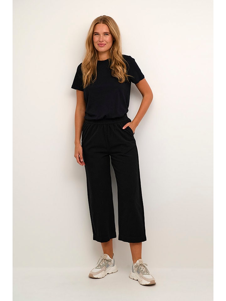 Kaffe Spodnie w kolorze czarnym rozmiar: 40