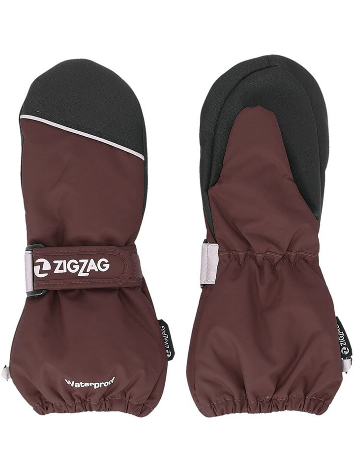 Zigzag Rękawiczki funkcyjne "Shildon" w kolorze fioletowym rozmiar: 116/122