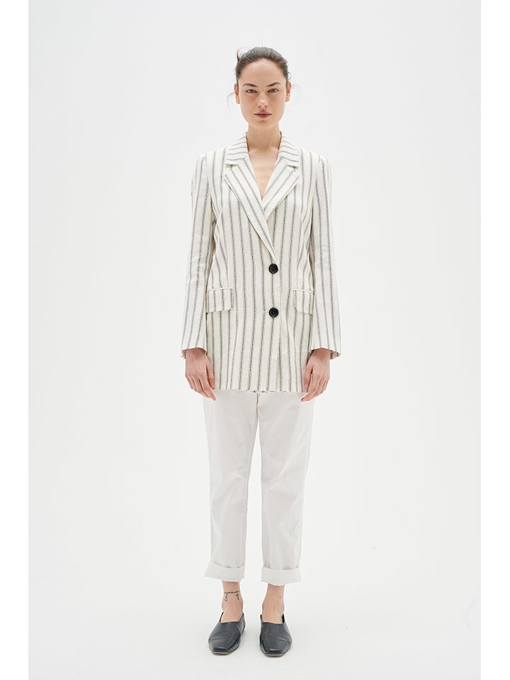 InWear Spodnie w kolorze białym rozmiar: 46