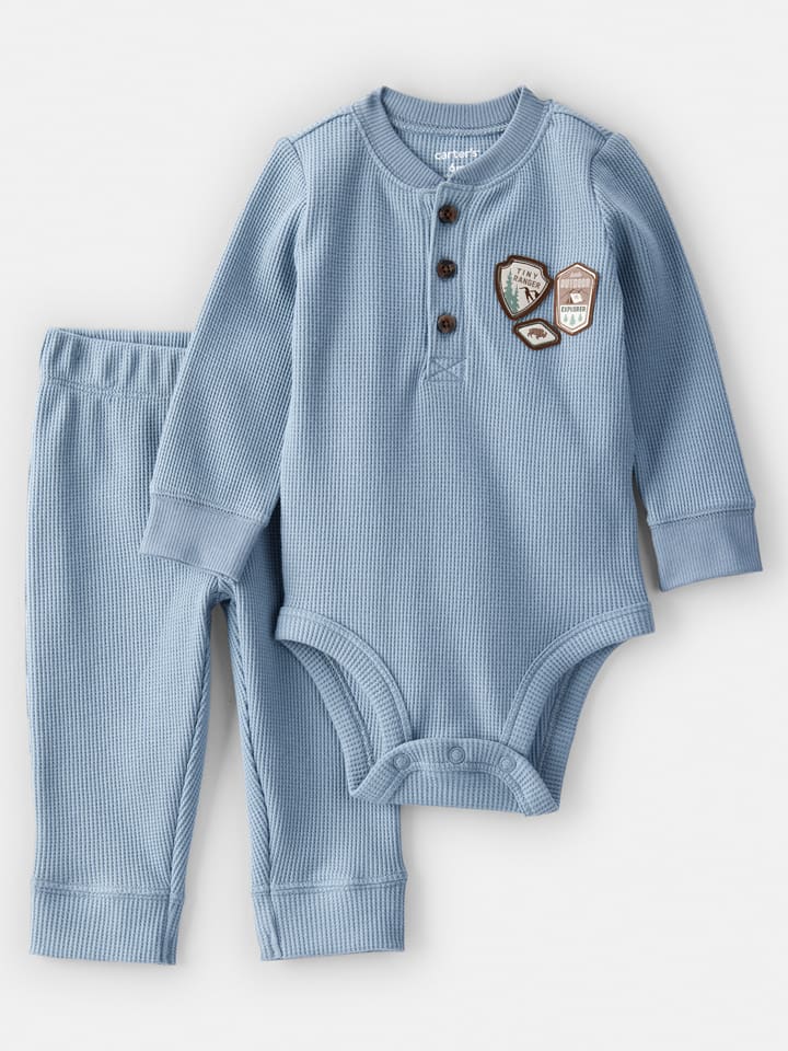 carter's 2-częściowy zestaw w kolorze błękitnym rozmiar: 86/92