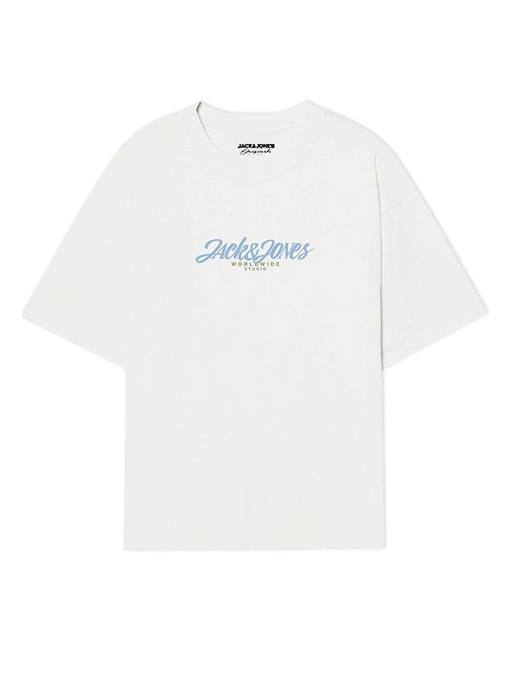 JACK & JONES Junior Koszulka w kolorze białym rozmiar: 140