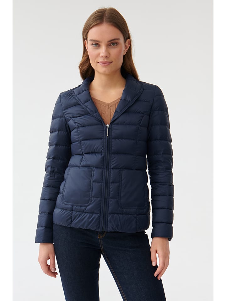 TATUUM Kurtka pikowana w kolorze granatowym rozmiar: 36