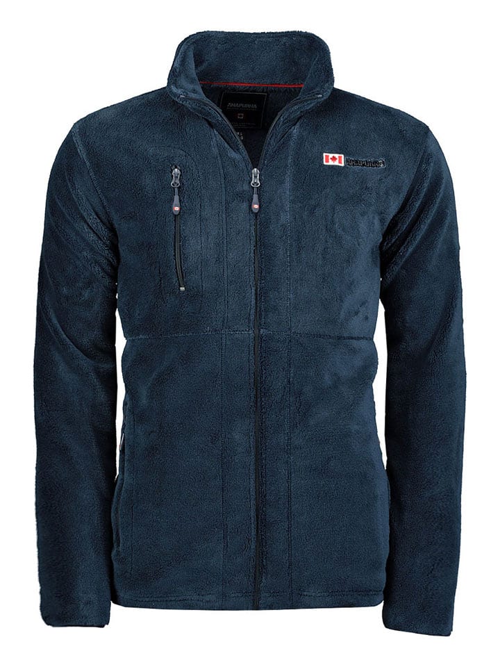 ANAPURNA Kurtka polarowa "Utah" w kolorze granatowym rozmiar: 3XL
