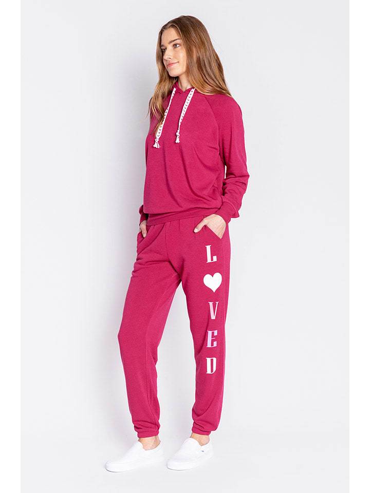 PJ Salvage Spodnie dresowe w kolorze różowym rozmiar: XL