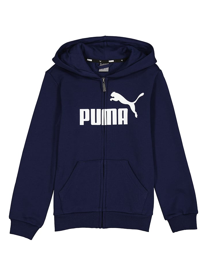 Puma Bluza "ESS" w kolorze granatowym rozmiar: 110