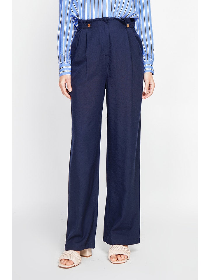 ASSUILI Spodnie w kolorze granatowym rozmiar: 36