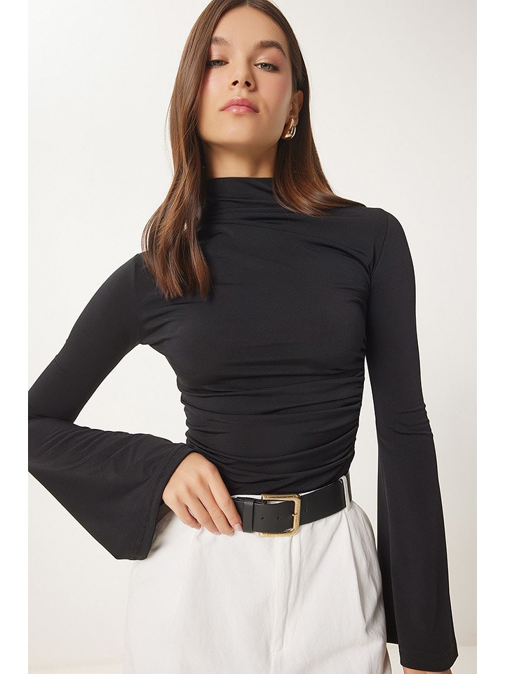 Happiness Istanbul Bluzka w kolorze czarnym rozmiar: 38