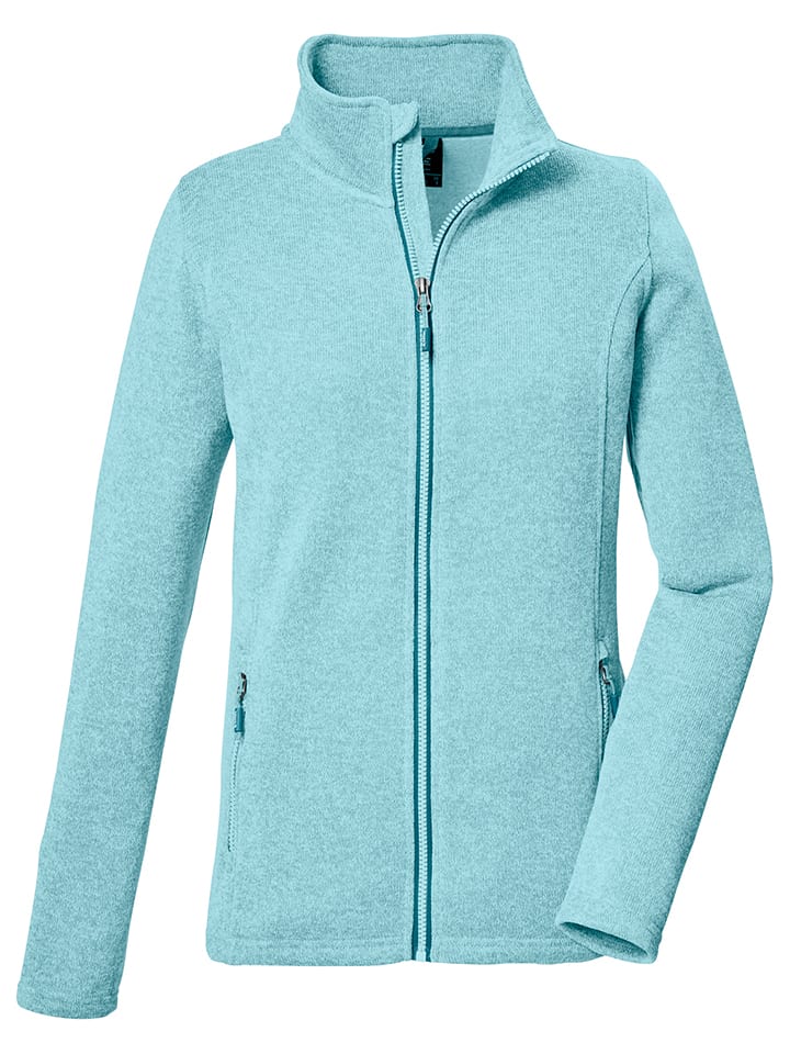 Killtec Kurtka polarowa w kolorze turkusowym rozmiar: 40