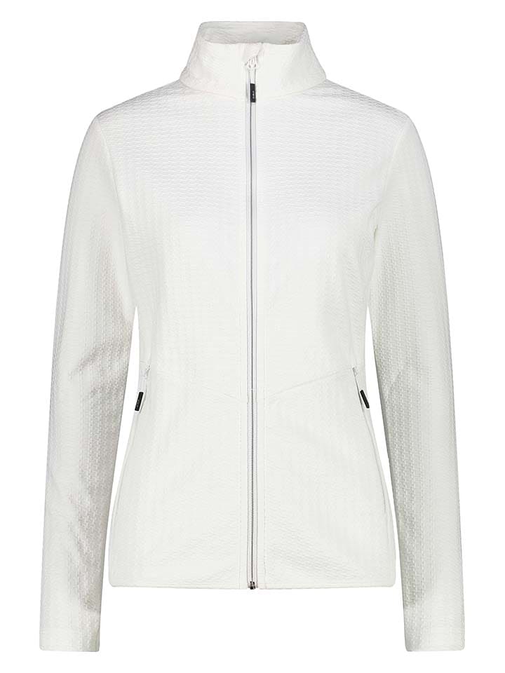 CMP Kurtka polarowa w kolorze białym rozmiar: 40