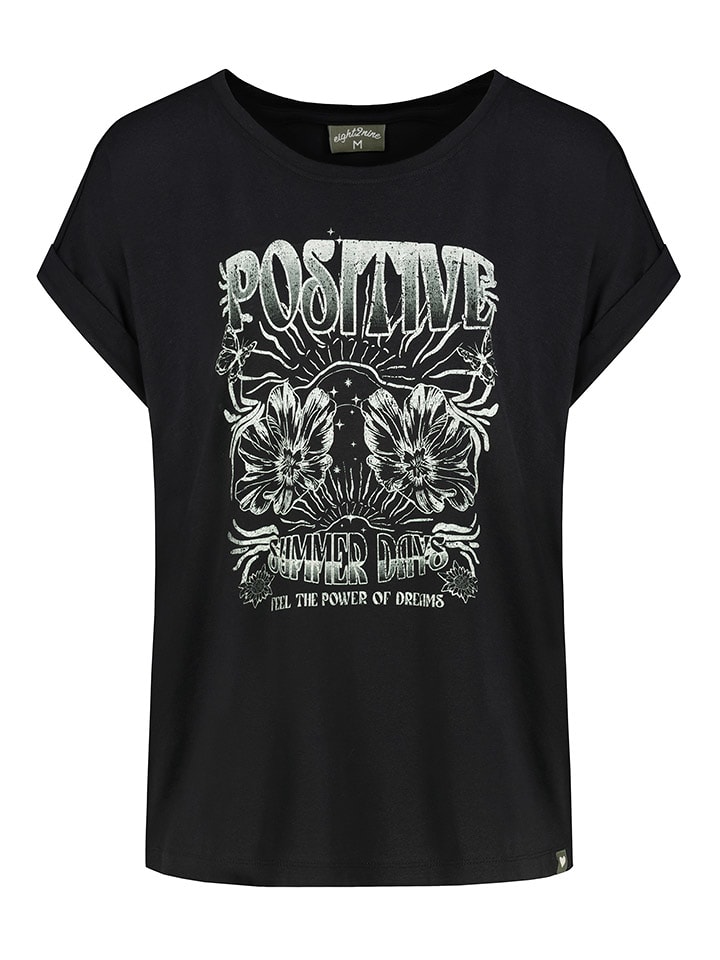 Eight2Nine Koszulka w kolorze czarnym rozmiar: XS