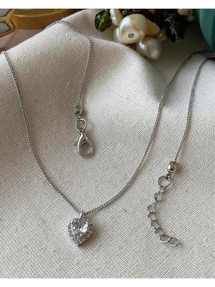 Luseera Pozłacany naszyjnik z zawieszką - dł. 45 cm rozmiar: onesize