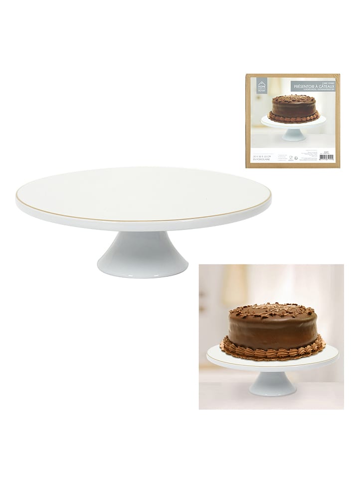 every ware Patera w kolorze białym na tort - Ø 30 cm rozmiar: onesize