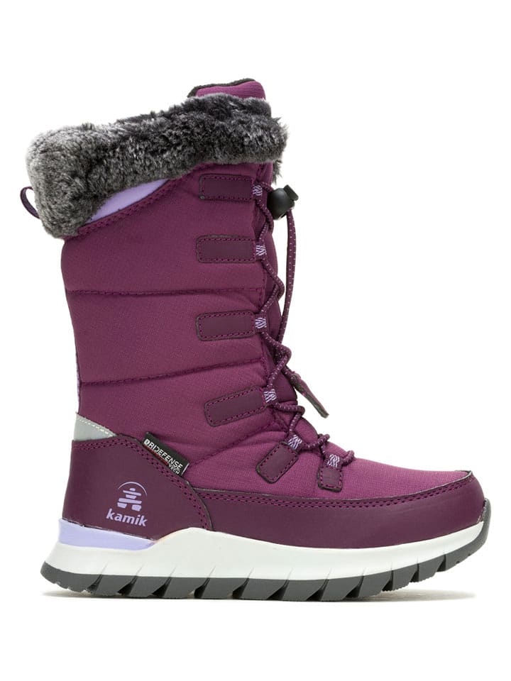 Kamik Kozaki zimowe "Prarie 2" w kolorze fioletowym rozmiar: 37