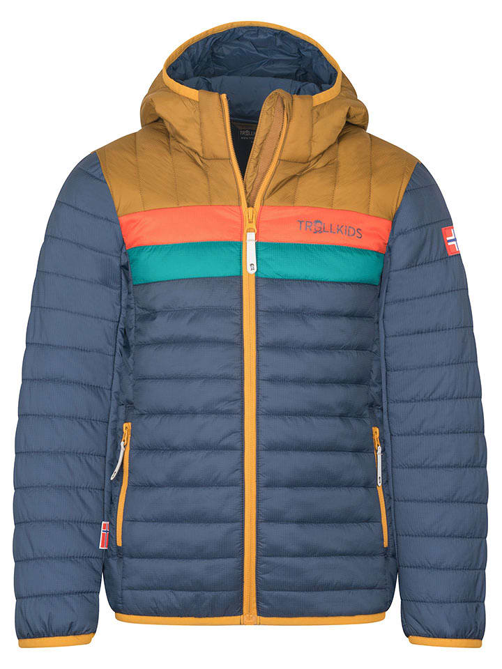 Trollkids Kurtka przejściowa "Eikefjord" w kolorze granatowym rozmiar: 110