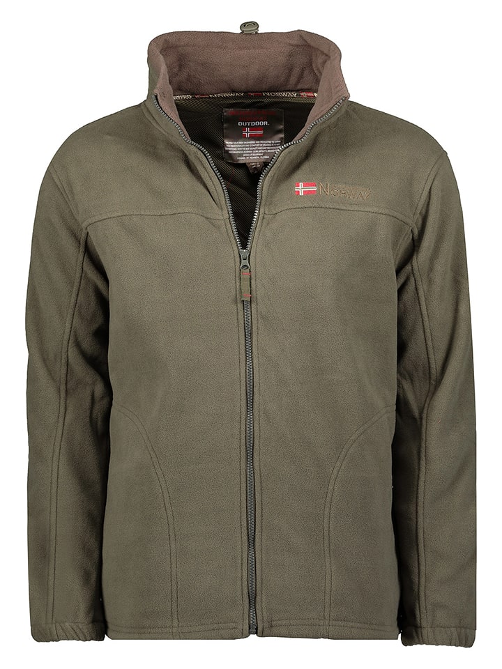 Geographical Norway Kurtka polarowa "Tamazonie" w kolorze khaki rozmiar: S