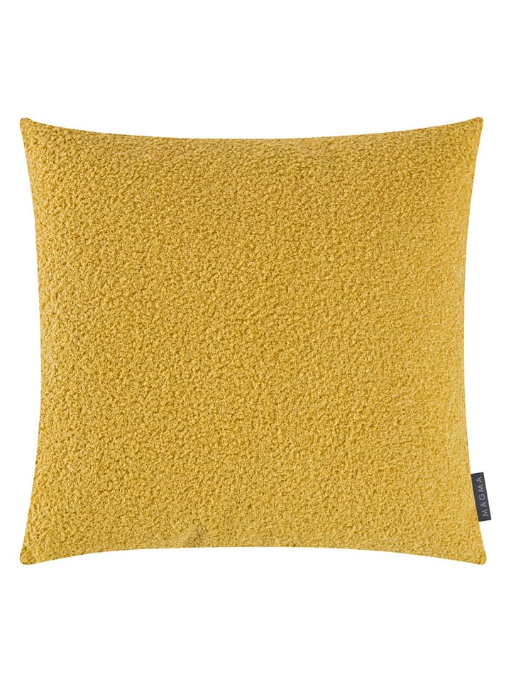 Magma Heimtex Poszewka "Wilma" w kolorze musztardowym na poduszkę - 45 x 45 cm rozmiar: onesize