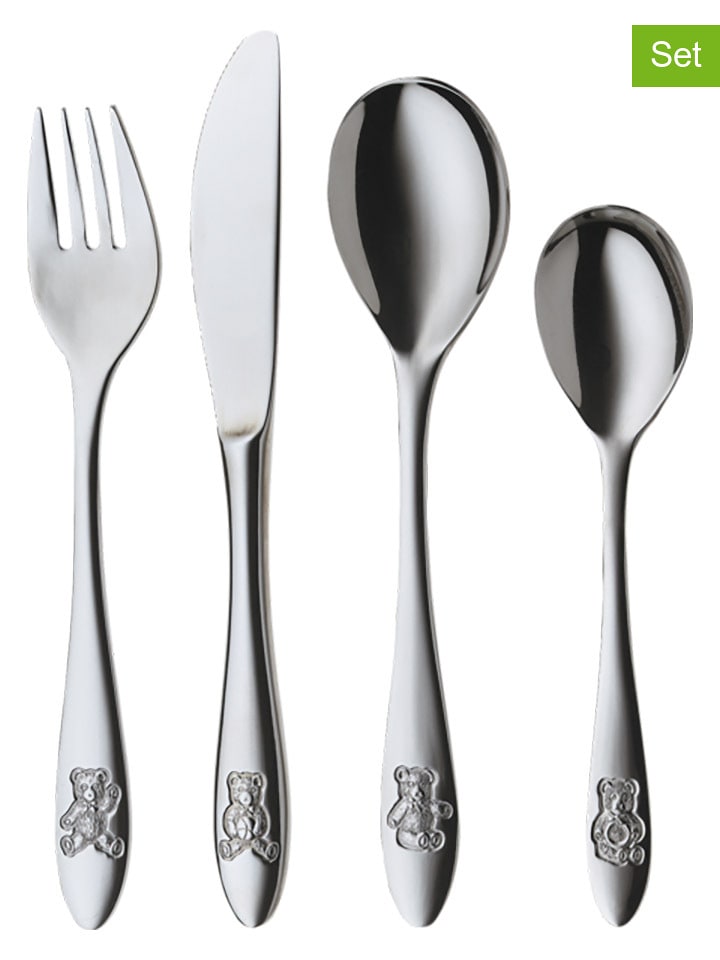 Silit 4-częściowy zestaw sztućców dziecięcych "Pezzy" rozmiar: onesize