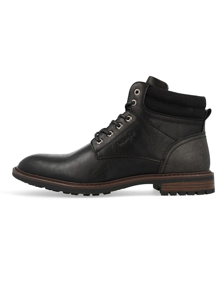 Wrangler Botki "George" w kolorze czarnym rozmiar: 44