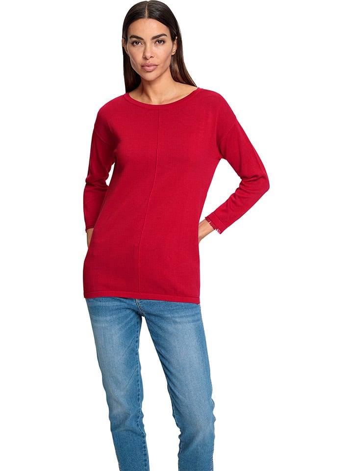 Heine Sweter w kolorze czerwonym rozmiar: 38