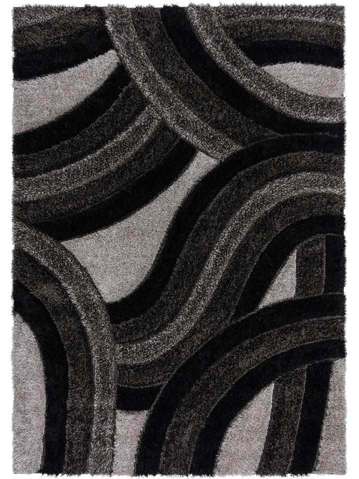 Flair Rugs Dywan w kolorze jasnoszaro-czarnym rozmiar: 160x230 cm