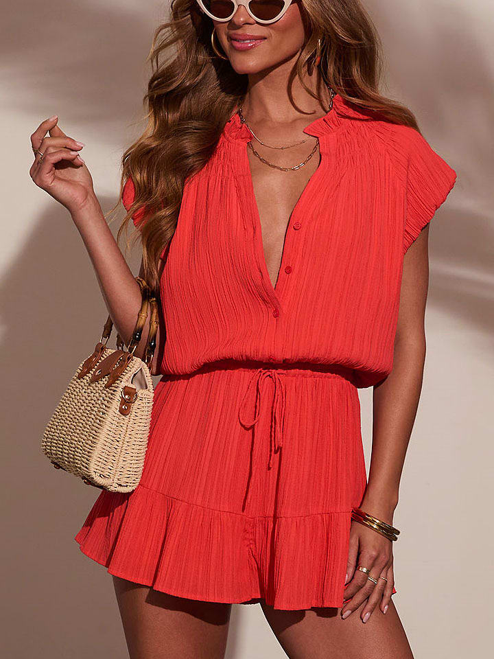 LA Angels Kombinezon w kolorze czerwonym rozmiar: M