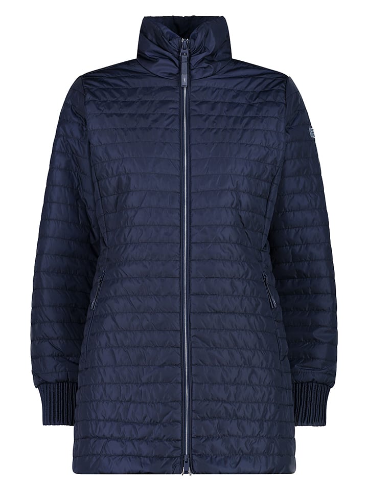 CMP Płaszcz pikowany w kolorze granatowym rozmiar: 36