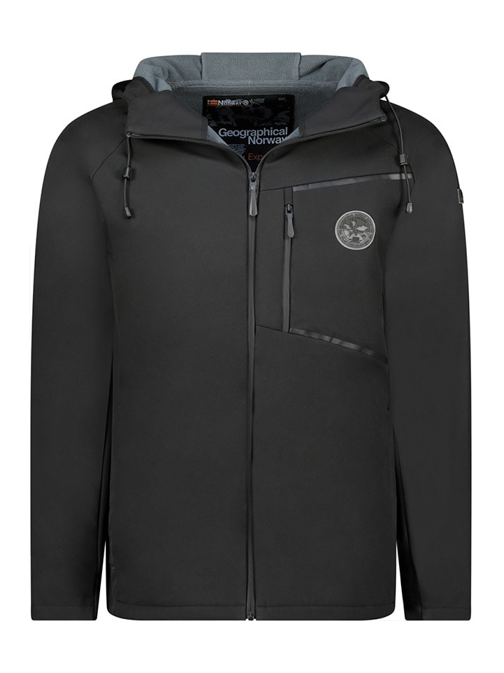 Geographical Norway Kurtka przejściowa "Teodore" w kolorze czarnym rozmiar: 3XL