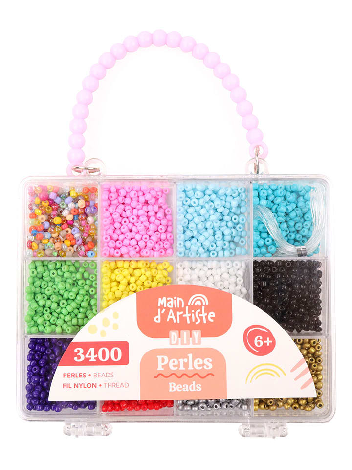 MGM Zestaw koralików (3400 szt.) - 6+ rozmiar: onesize