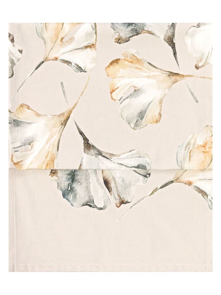 Magma Heimtex Bieżnik "Flores" w kolorze kremowym - 145 x 40 cm rozmiar: onesize