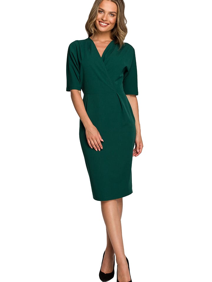 Stylove Sukienka w kolorze zielonym rozmiar: XXL