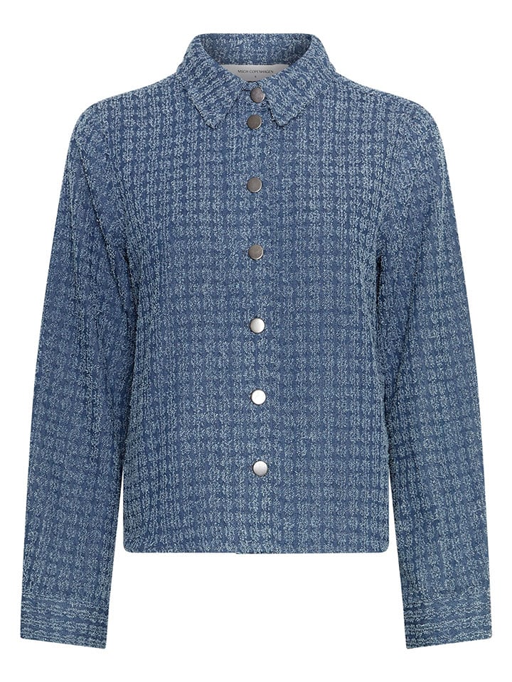 MOSS COPENHAGEN Bluzka "Ibo" w kolorze niebieskim rozmiar: XL