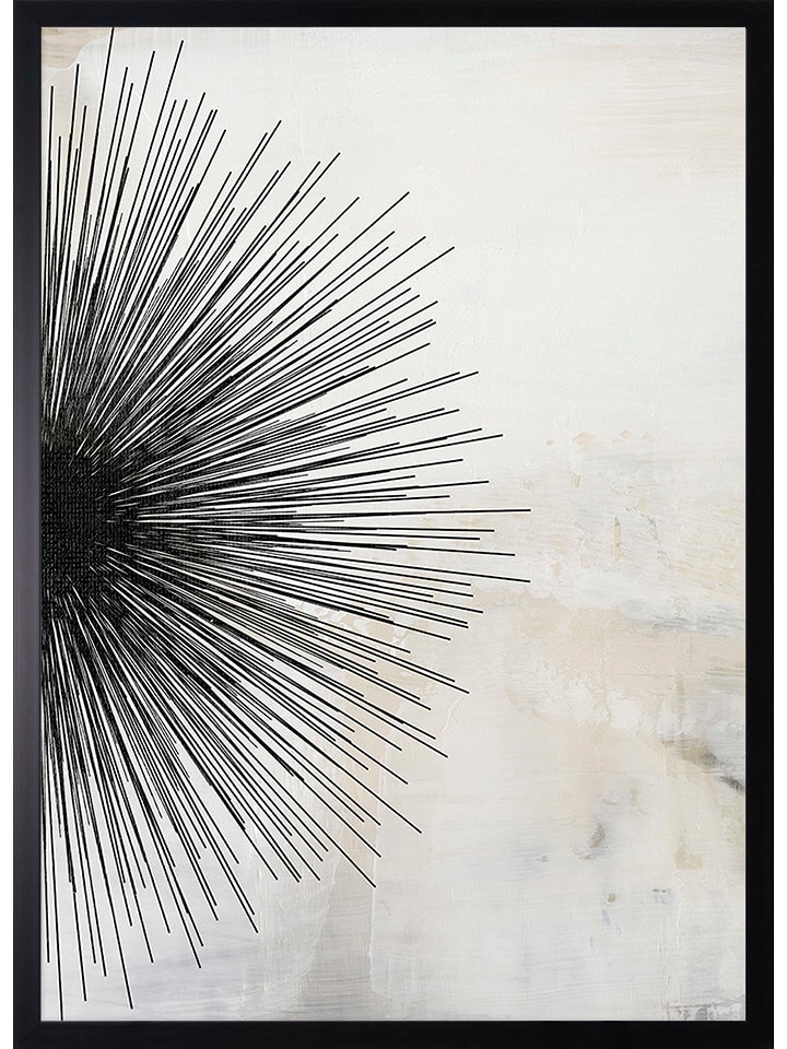 Ars Longa Druk artystyczny "Rays of the sun no. 2" w ramce rozmiar: 70x100 cm