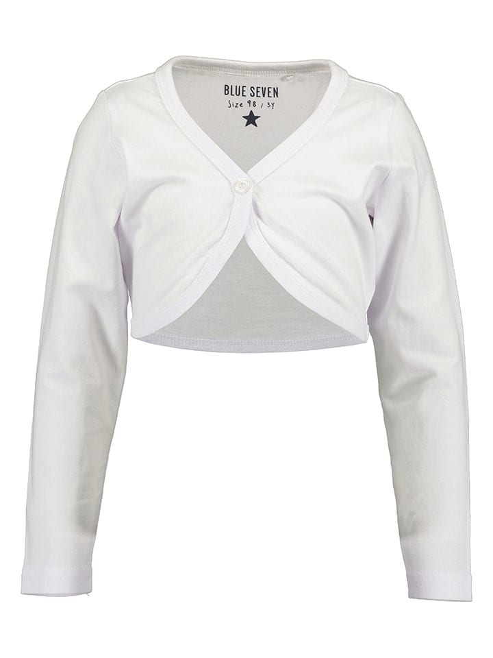 Blue Seven Bolerko w kolorze białym rozmiar: 92