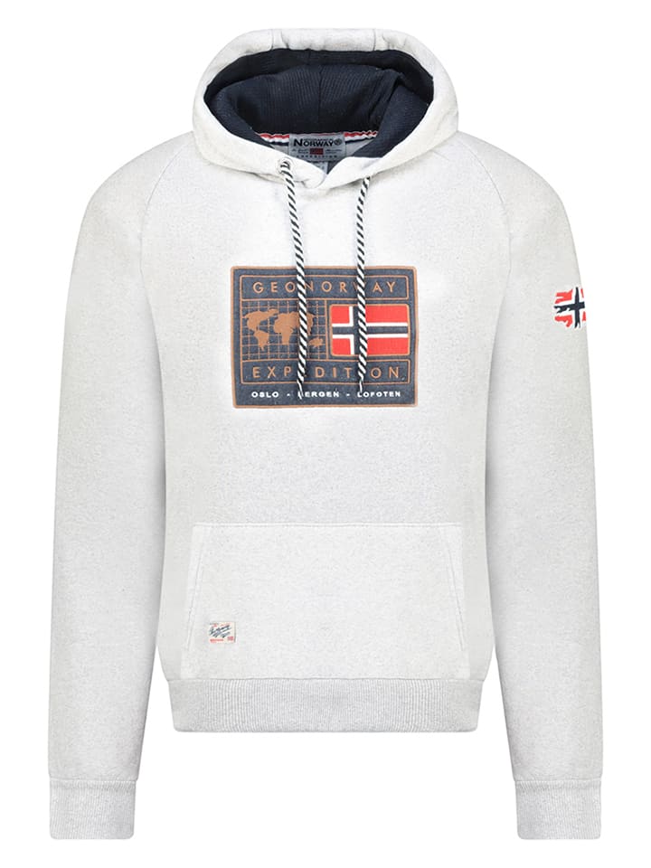 Geographical Norway Bluza "Gofoten" w kolorze szarym rozmiar: XL