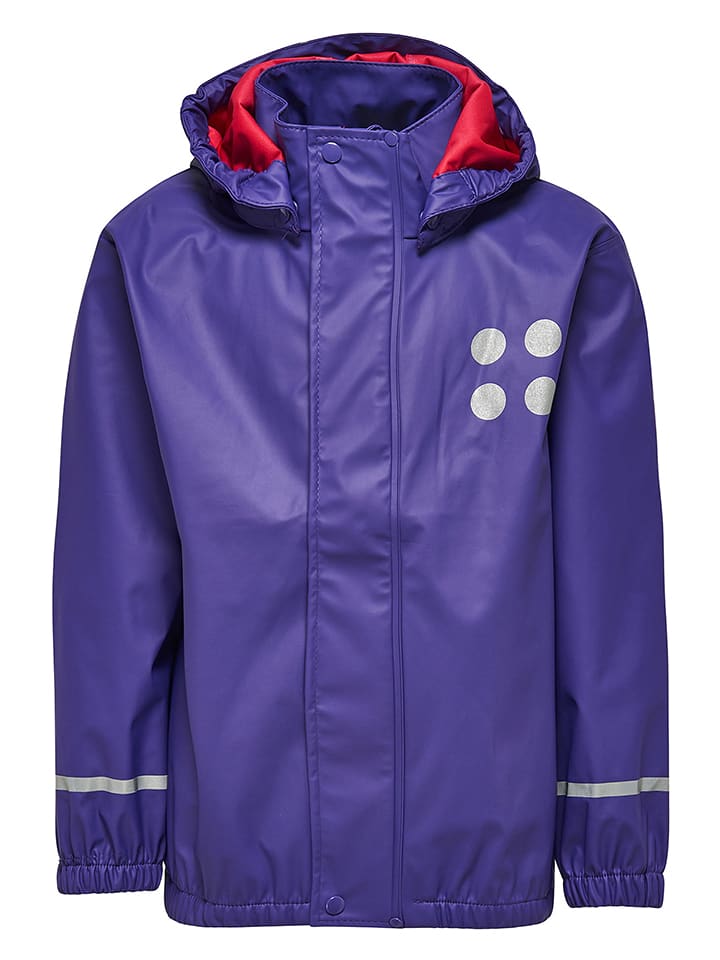 LEGO Kurtka przeciwdeszczowa "Jamaica" w kolorze fioletowym rozmiar: 134