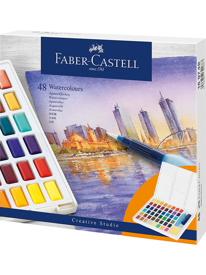 Faber-Castell Farby akwarelowe (48 szt.) rozmiar: onesize