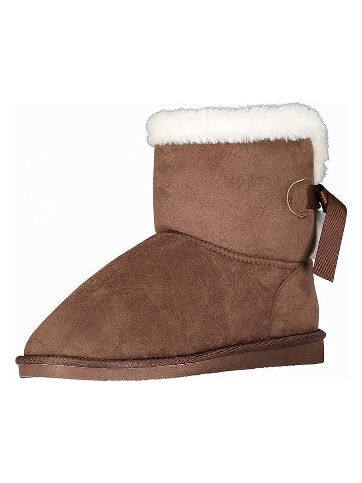 Geographical Norway Botki zimowe "Owisti" w kolorze brązowym rozmiar: 40