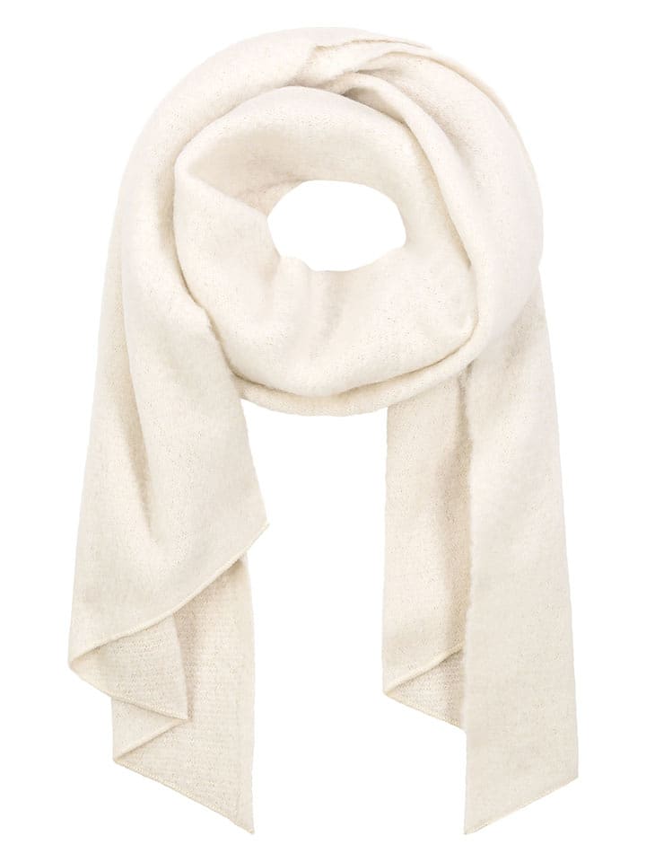 Eight2Nine Szal w kolorze kremowym rozmiar: onesize